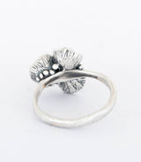 Silber Ring Blütenkelch Gr. 60