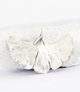 Silber Anhänger Ginkgoblatt