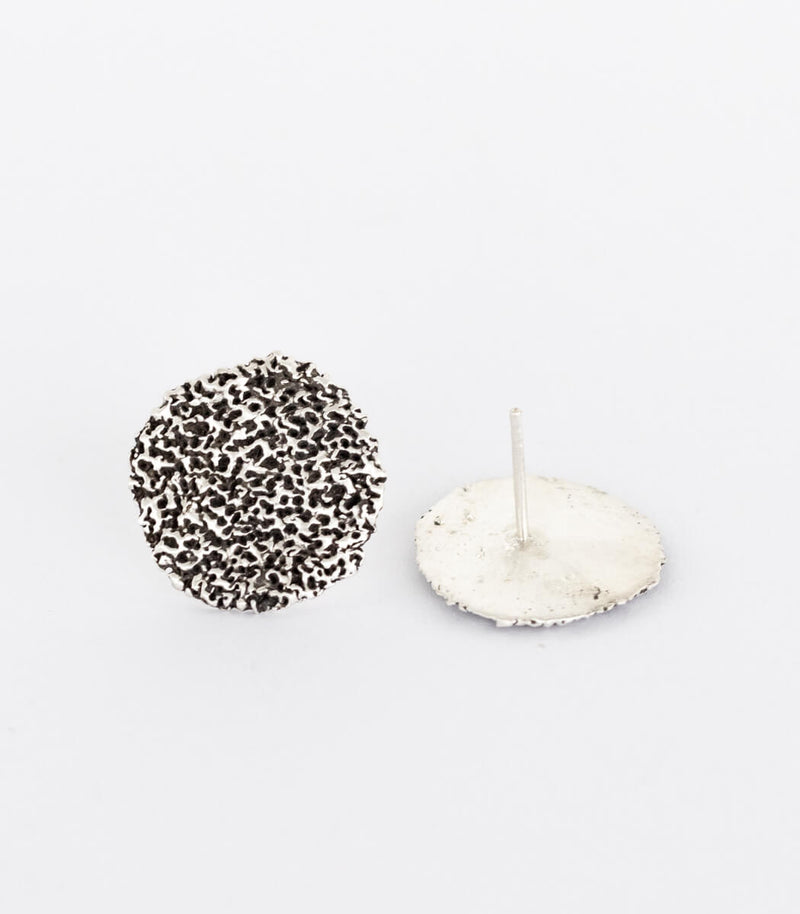 Silber Ohrstecker Koralle