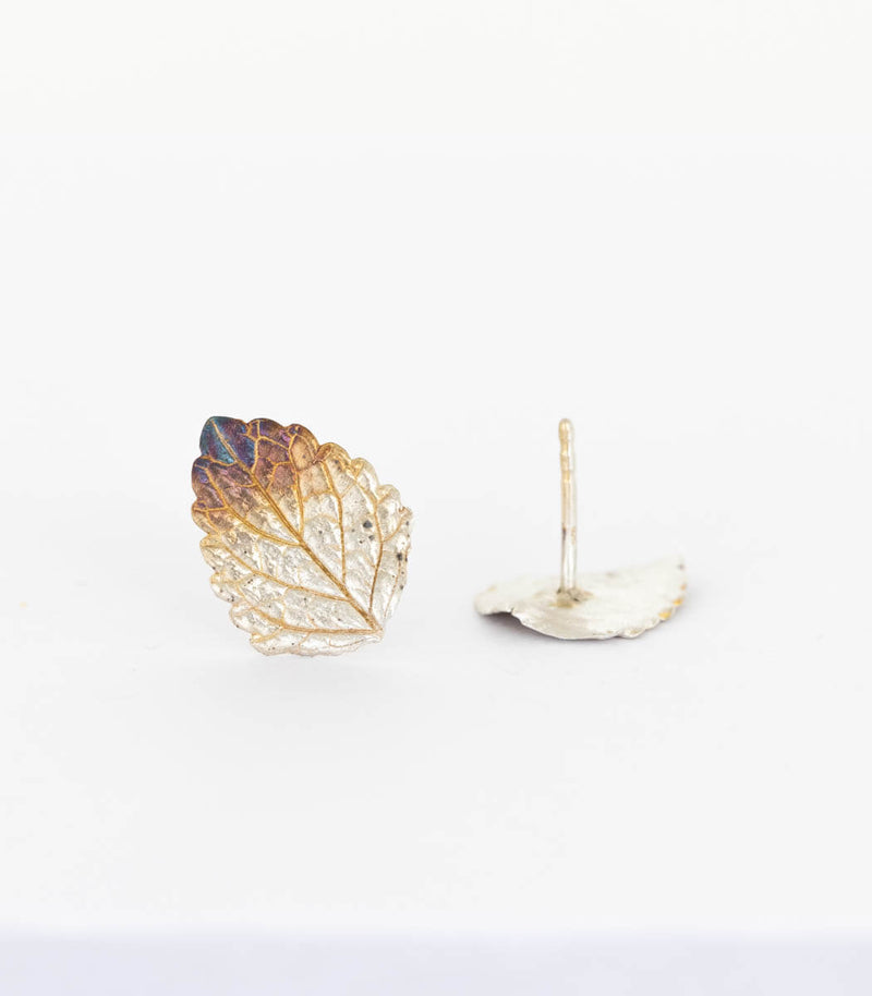 Silber Ohrstecker Melisse