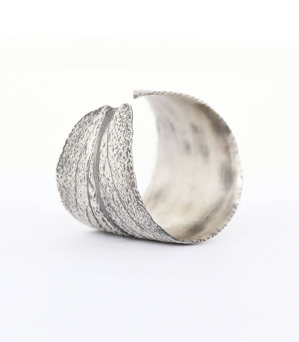 Silber Ring Salbei Gr. 61