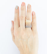 Silber Ring Salbei Gr. 57
