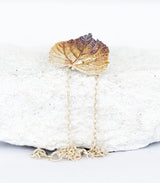 Silber Armband Lindenblatt