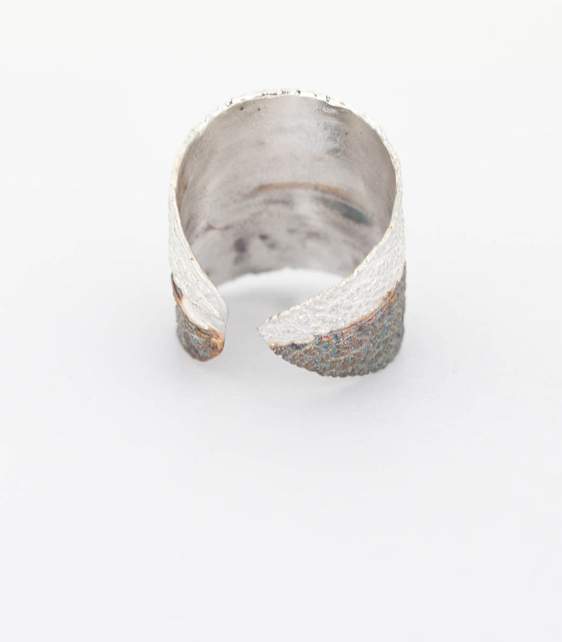 Silber Ring Salbei Gr. 52