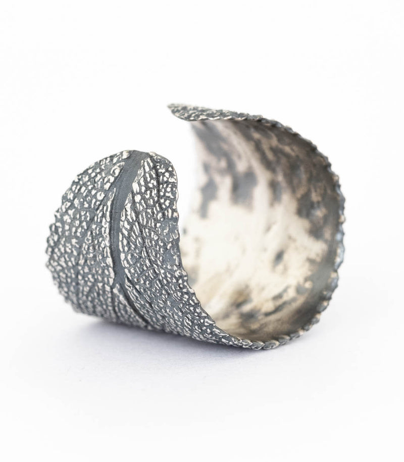 Silber Ring Salbei Gr. 57