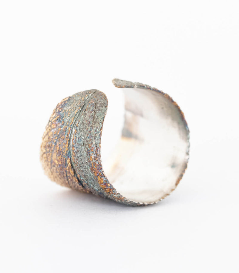 Silber Ring Salbei Gr.58