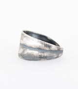 Silber Ring Olive Gr. 57