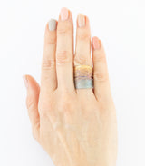 Silber Ring Salbei Gr. 58