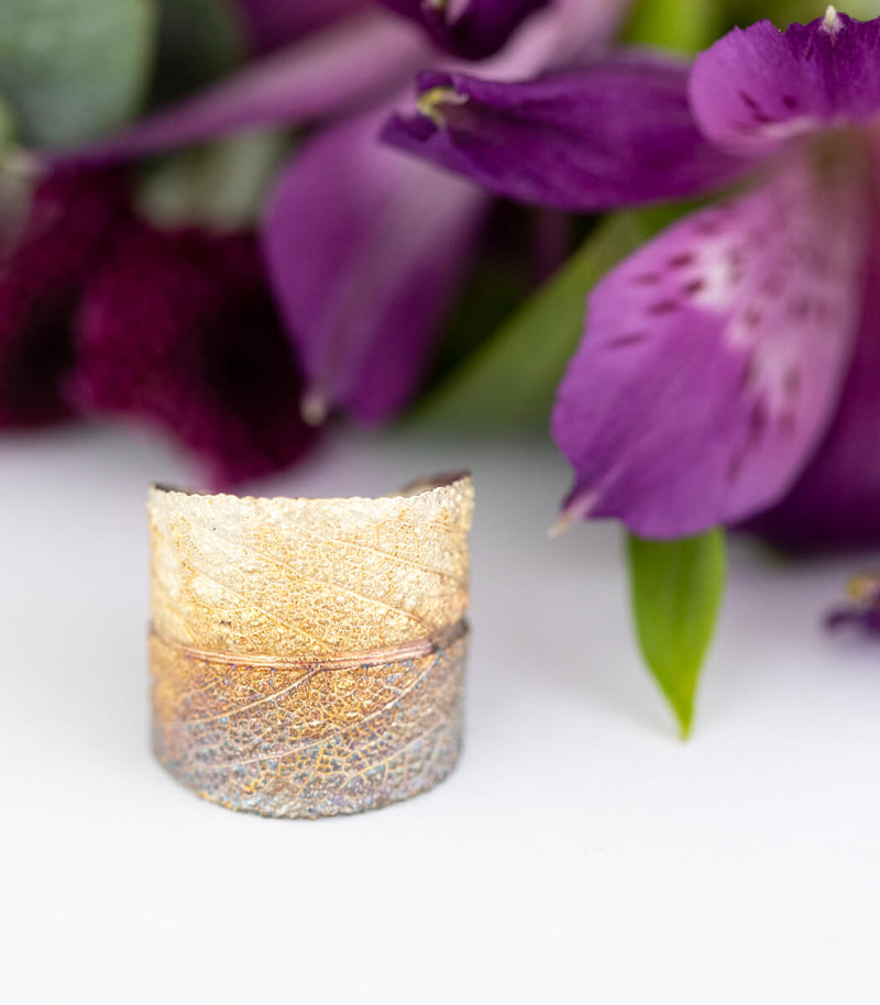 Silber Ring Salbei Gr.60