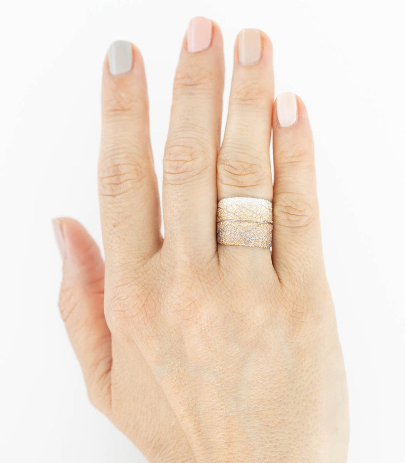Silber Ring Salbei Gr.54