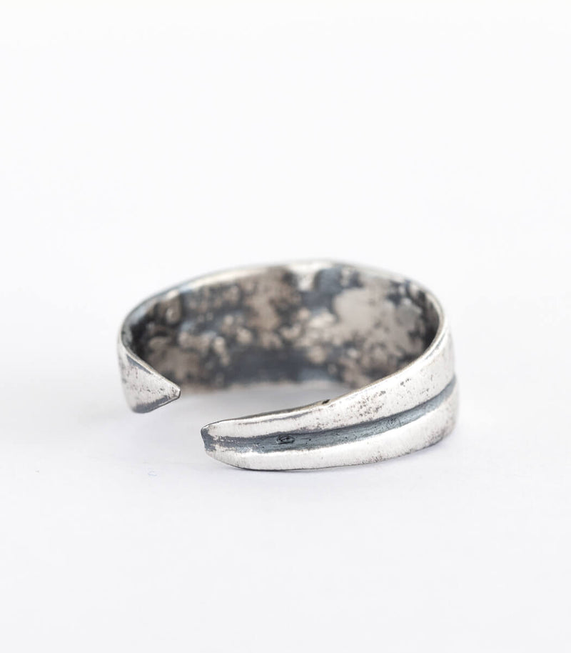 Silber Ring Olive Gr. 55