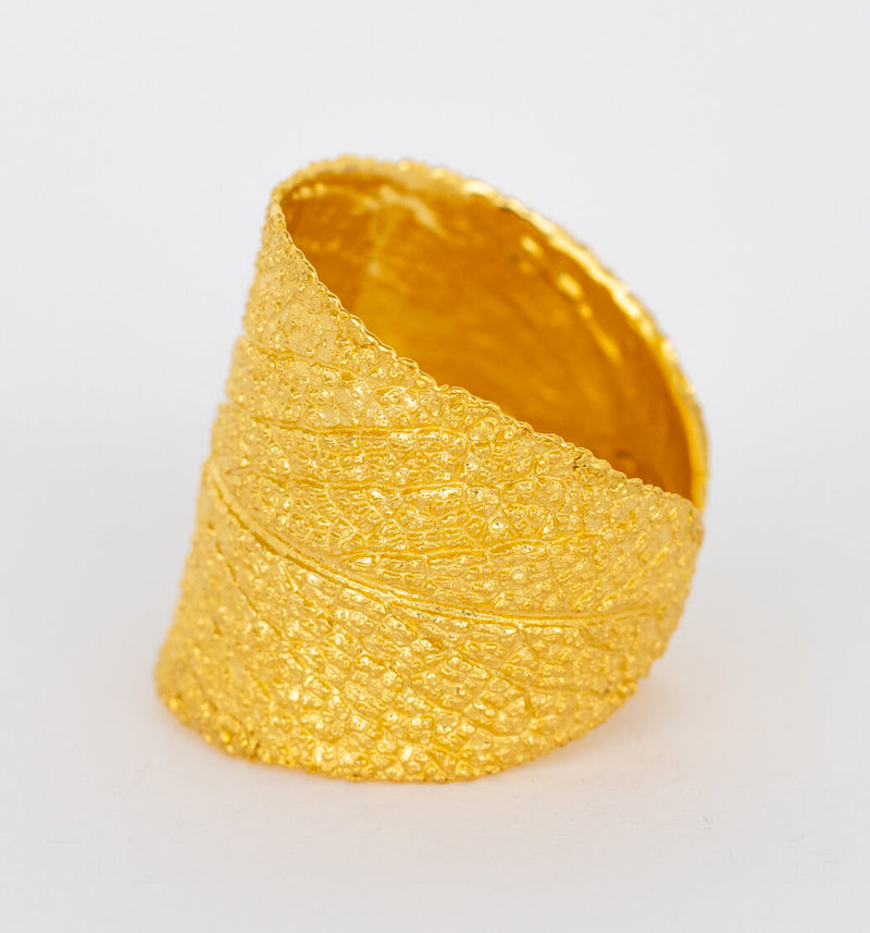 Gold Ring Salbei Gr. 65