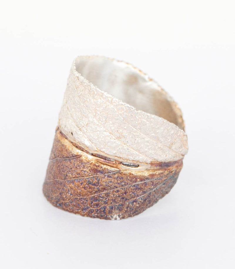Silber Ring Salbei Gr.55