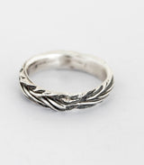 Silber Ring Gräser Gr. 50
