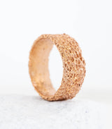 Bronze Ring Korallenstruktur Gr. 61