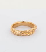 Bronze Ring Gräser Gr. 55
