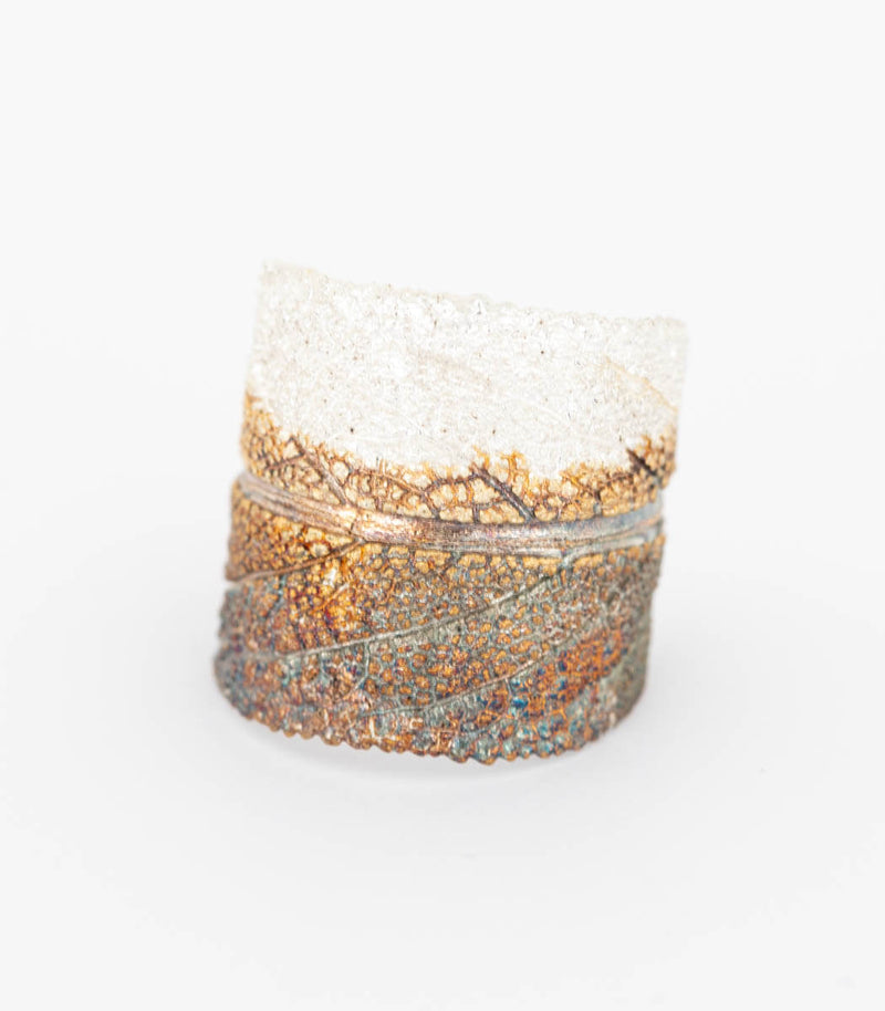 Silber Ring Salbei Gr. 52