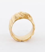 Bronze Ring Muschel Gr. 54