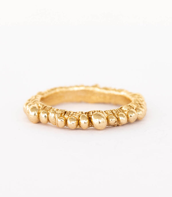 Ring Bronze Blütenknopspen Gr. 53