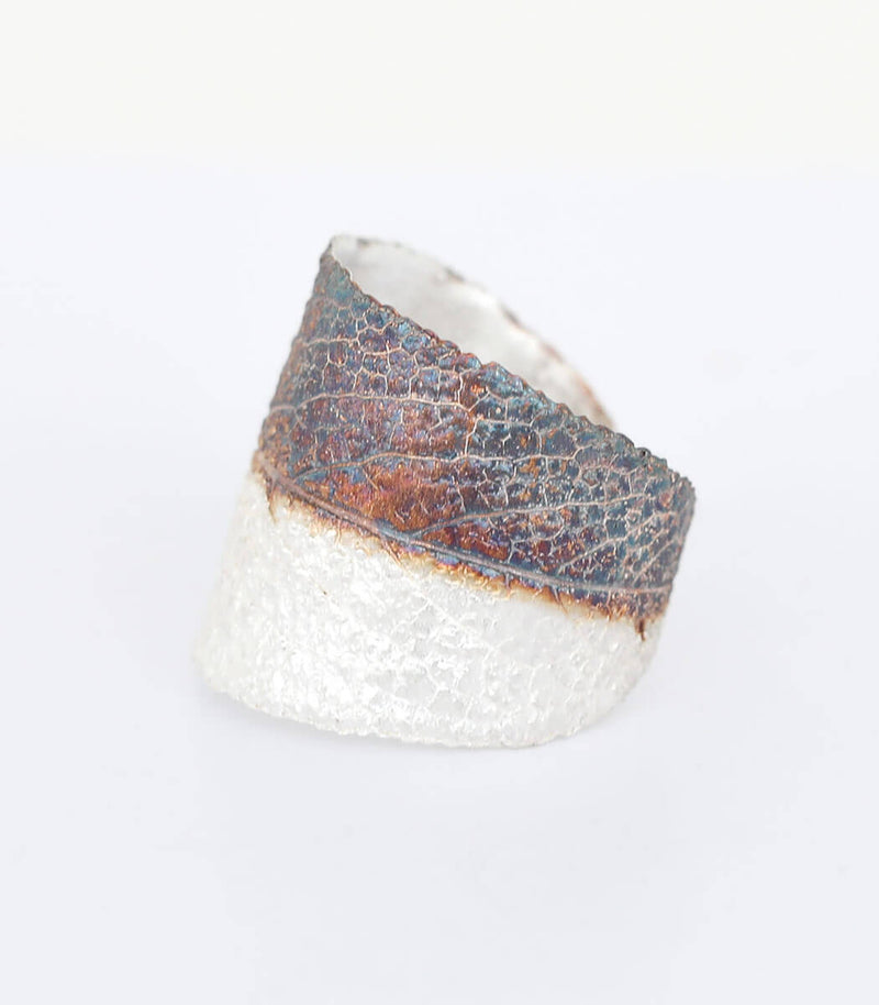 Silber Ring Salbei Gr. 53