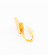 Gold Ohrhänger Olivenblatt