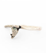 Silber Ring Blütenkelch Gr. 55