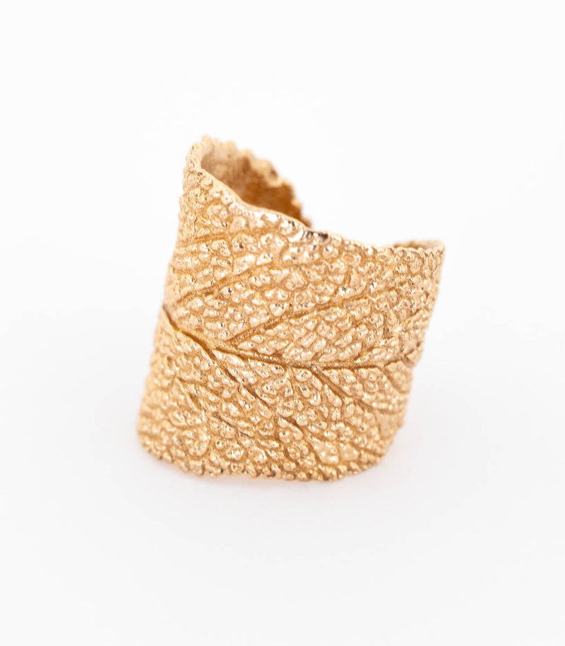 Bronze Ring Salbei Gr. 49