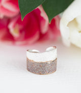 Silber Ring Salbei Gr.62