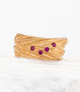 Bronze Ring Getreideähre Gr. 56