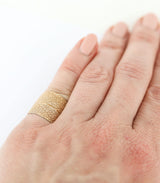 Bronze Ring Salbei Gr. 51