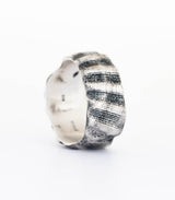 Silber Ring Muschel Gr.56
