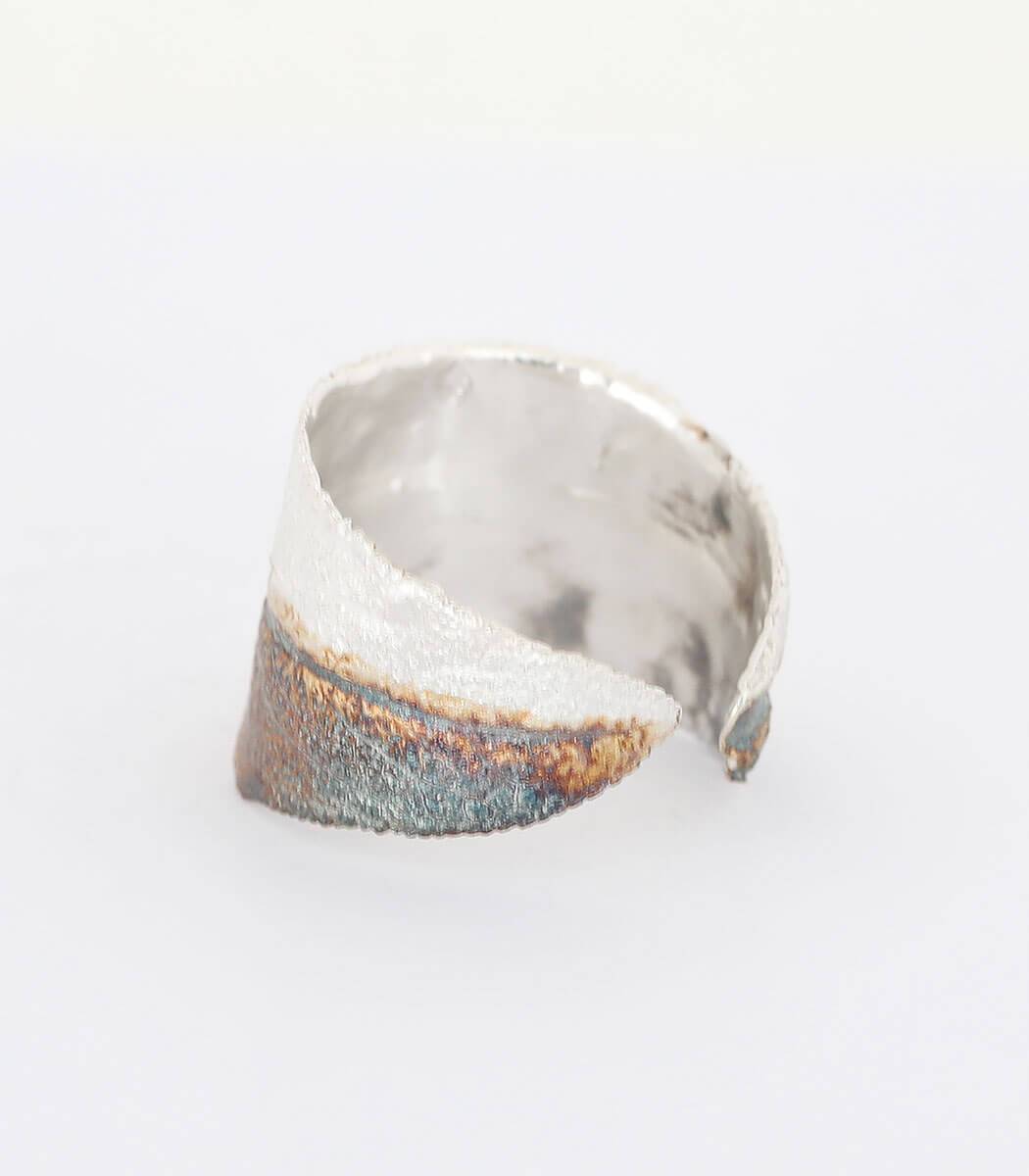 Silber Ring Salbei Gr.55