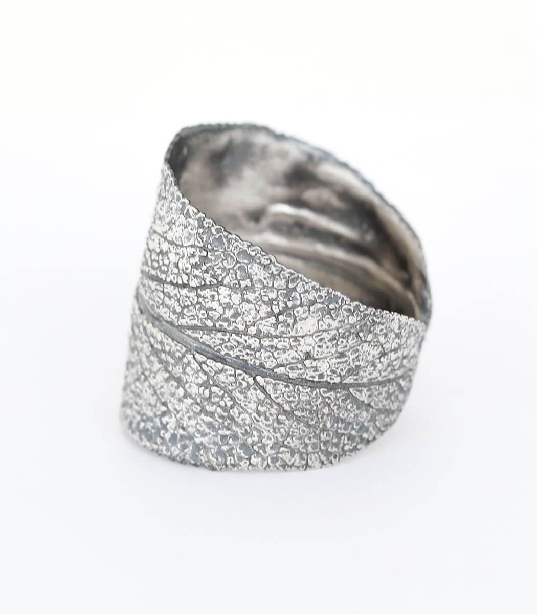 Silber Ring Salbei Gr.60