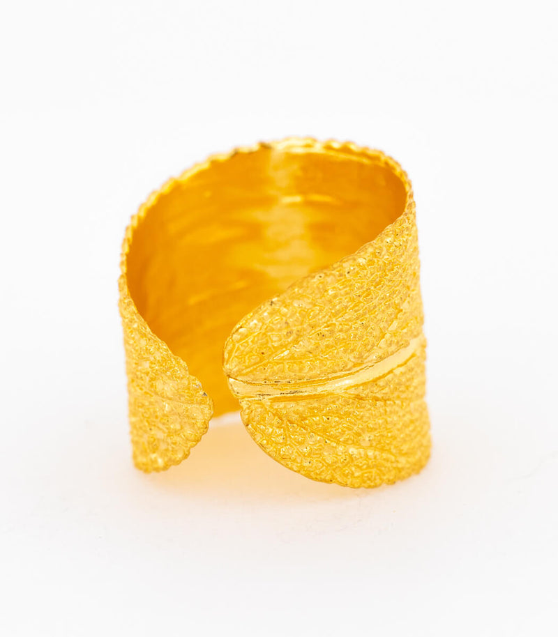 Gold Ring Salbei Gr. 55