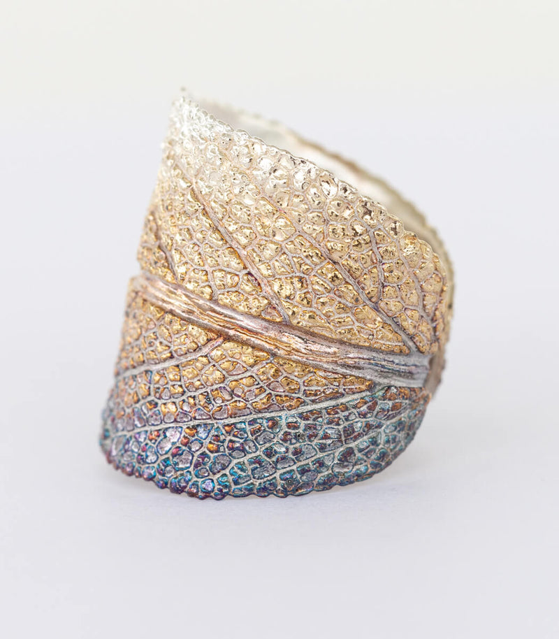 Silber Ring Salbei Gr. 52