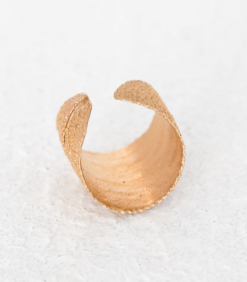 Bronze Ring Salbei Gr. 54