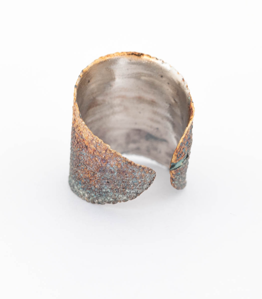 Silber Ring Salbei Gr. 56