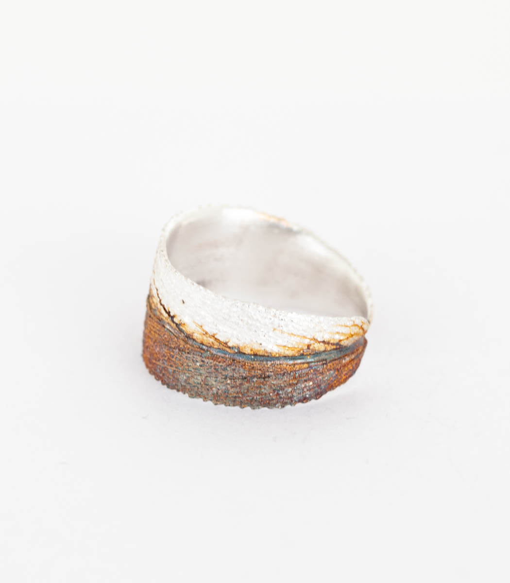 Silber Ring Salbei Gr. 48