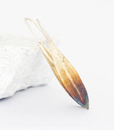 Silber Ohrhänger Olivenblatt