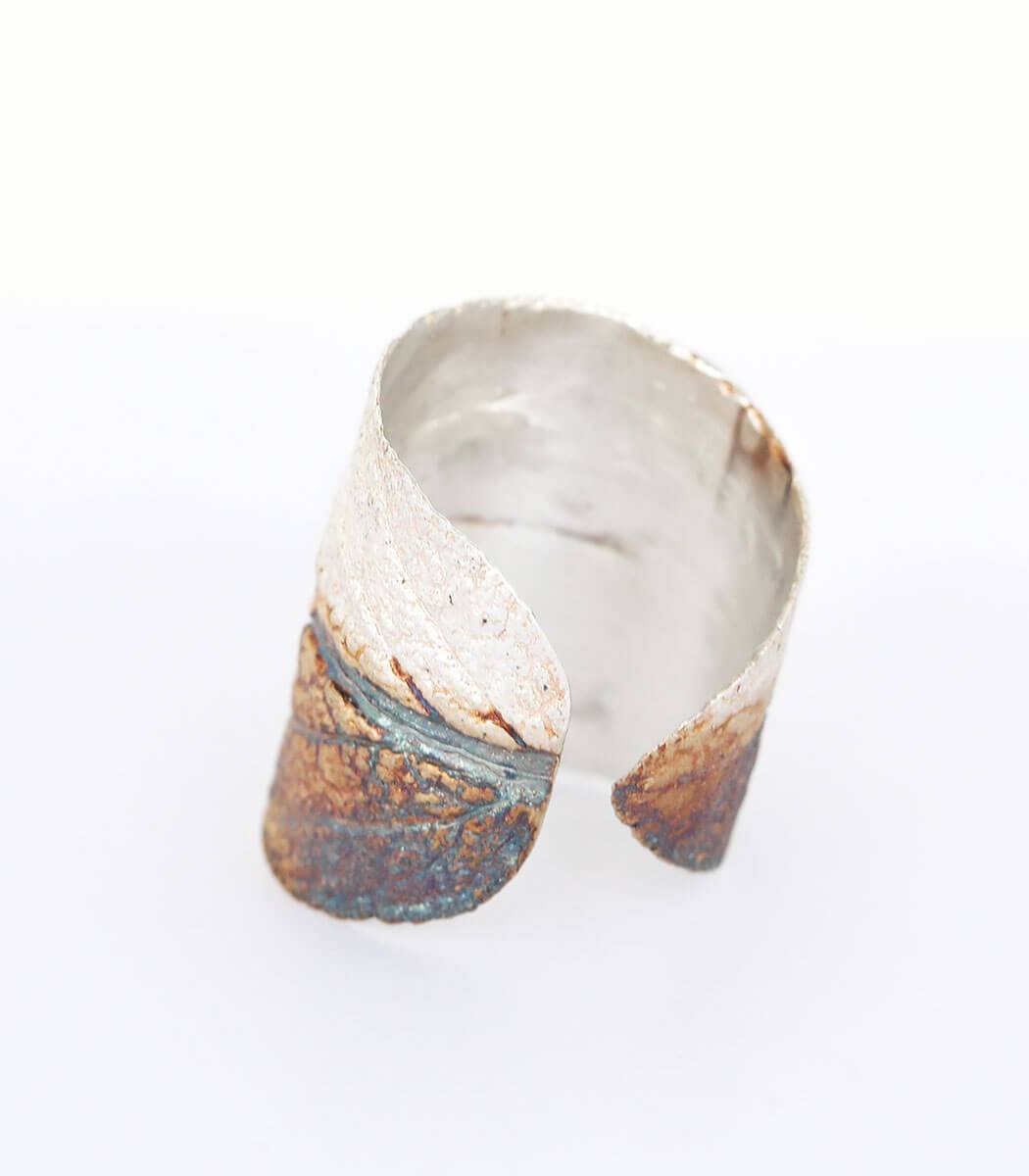 Silber Ring Salbei Gr. 56