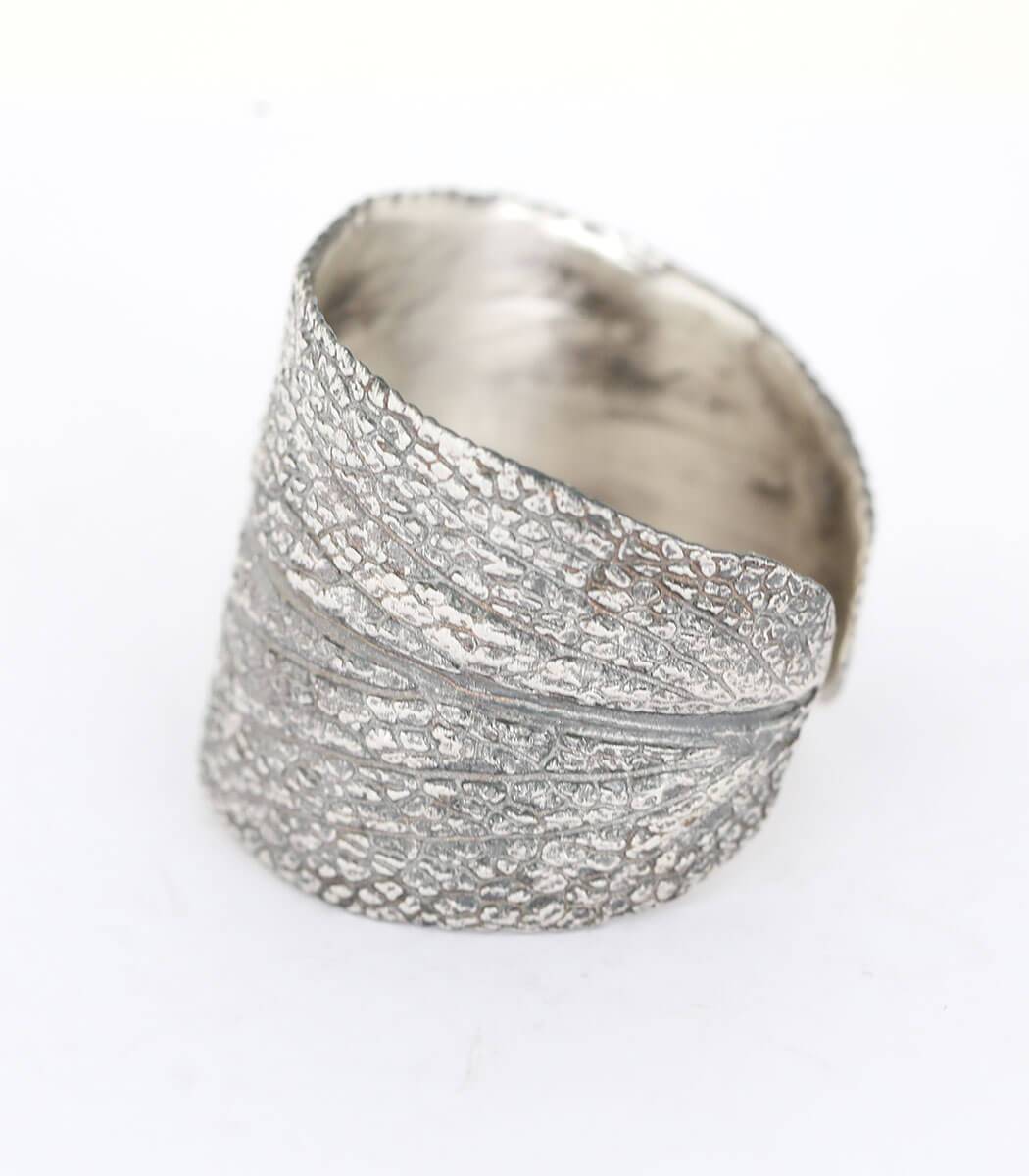 Silber Ring Salbei Gr. 59