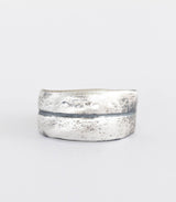 Silber Ring Olive Gr. 53