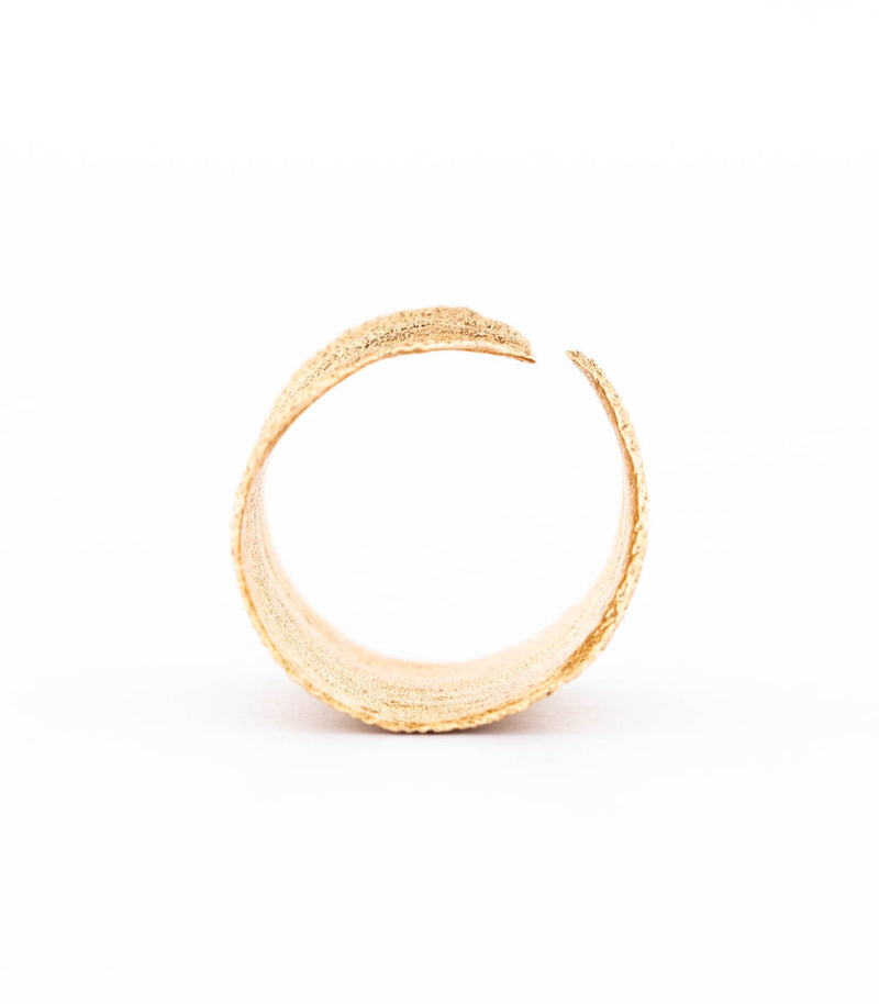 Bronze Ring Salbei Gr. 55