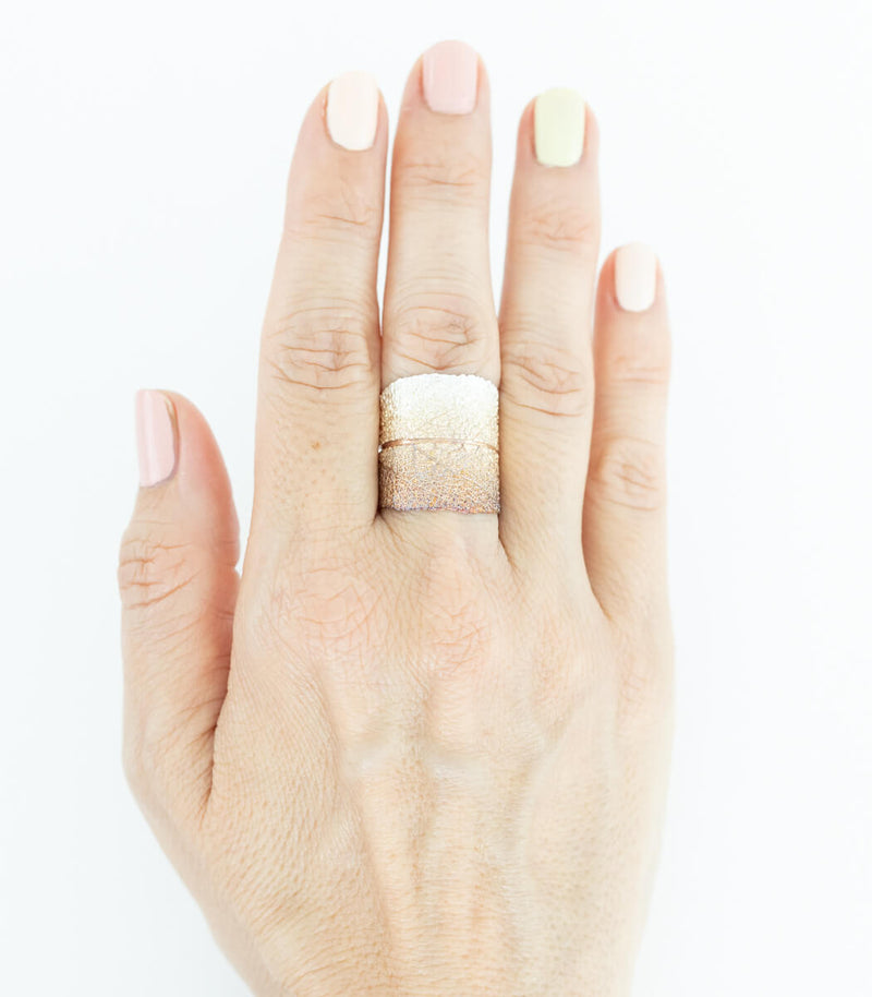 Silber Ring Salbei Gr. 60